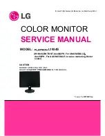 LG Flatron L1934S Service Manual предпросмотр