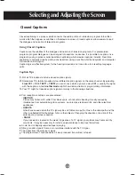 Preview for 37 page of LG FLATRON L3000H User Manual