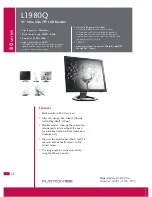 Предварительный просмотр 15 страницы LG Flatron L3200TF Brochure & Specs