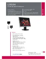 Предварительный просмотр 22 страницы LG Flatron L3200TF Brochure & Specs