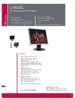 Предварительный просмотр 23 страницы LG Flatron L3200TF Brochure & Specs