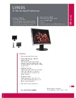 Предварительный просмотр 24 страницы LG Flatron L3200TF Brochure & Specs