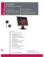 Предварительный просмотр 25 страницы LG Flatron L3200TF Brochure & Specs