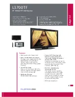 Предварительный просмотр 48 страницы LG Flatron L3200TF Brochure & Specs