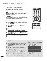 Предварительный просмотр 70 страницы LG Flatron M228WD Owner'S Manual