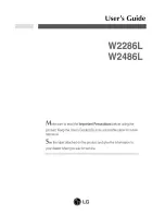 LG Flatron W2286L User Manual предпросмотр