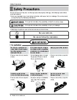 Preview for 4 page of LG FLEX MULTI SPLIT Installation Instructions Manual