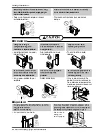 Preview for 6 page of LG Floor Standing Type Air Conditioner Owner'S Manual