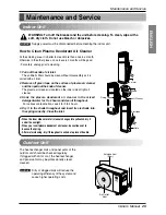 Предварительный просмотр 25 страницы LG Floor Standing Type Air Conditioner Owner'S Manual