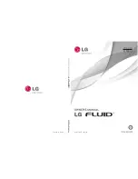 Preview for 1 page of LG Fluid Owner'S Manual