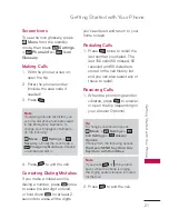 Preview for 23 page of LG Fluid Owner'S Manual