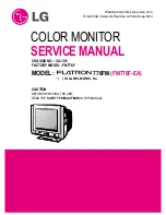 LG FM776F Service Manual предпросмотр