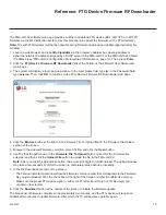 Предварительный просмотр 19 страницы LG FMA-LG102 Installation & Configuration Manual Warranty