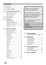 Preview for 2 page of LG FP1482D6 Owner'S Manual