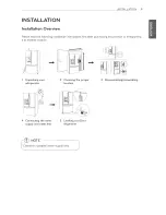 Предварительный просмотр 9 страницы LG French Door Refrigerator Owner'S Manual