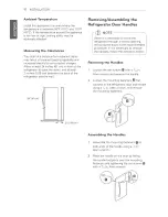 Предварительный просмотр 12 страницы LG French Door Refrigerator Owner'S Manual