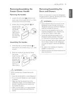 Предварительный просмотр 13 страницы LG French Door Refrigerator Owner'S Manual