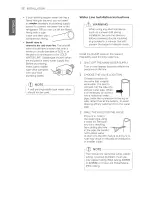 Предварительный просмотр 22 страницы LG French Door Refrigerator Owner'S Manual