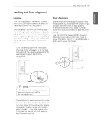 Предварительный просмотр 25 страницы LG French Door Refrigerator Owner'S Manual