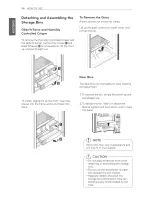 Предварительный просмотр 36 страницы LG French Door Refrigerator Owner'S Manual