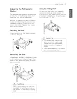 Предварительный просмотр 37 страницы LG French Door Refrigerator Owner'S Manual