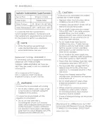 Предварительный просмотр 42 страницы LG French Door Refrigerator Owner'S Manual