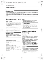 Preview for 30 page of LG FT015V9BL Owner'S Manual