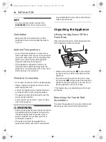 Preview for 12 page of LG FV1411S2B Owner'S Manual