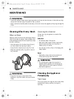 Preview for 36 page of LG FV1411S2B Owner'S Manual