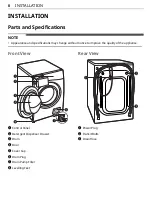 Предварительный просмотр 8 страницы LG FV1411S4PN Owner'S Manual