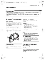 Предварительный просмотр 94 страницы LG FV9M11W4 Owner'S Manual