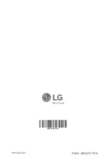 Предварительный просмотр 64 страницы LG G 4 Series Owner'S Manual