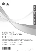 LG G B422S Series Owner'S Manual предпросмотр