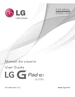 Предварительный просмотр 1 страницы LG G Pad 10.1 V700 User Manual