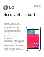 Предварительный просмотр 3 страницы LG G Pad 7.0 LG-V400 User Manual