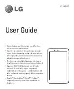 Preview for 3 page of LG G PAD 7.0 LTE User Manual