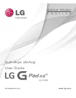 LG G Pad 8.0 4G -V490 User Manual предпросмотр