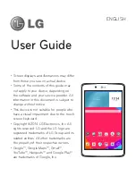 Предварительный просмотр 131 страницы LG G Pad 8.0 4G -V490 User Manual