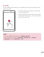 Preview for 23 page of LG G Pad 8.3 User Manual