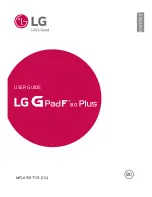 Предварительный просмотр 1 страницы LG G PADF 8.0 PLUS User Manual