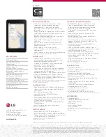 Preview for 2 page of LG G-Slate Specifications