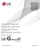 Preview for 1 page of LG G Watch R LG-W110 User Manual