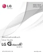 LG G Watch R User Manual preview