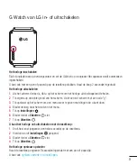 Предварительный просмотр 11 страницы LG G-Watch -W100 User Manual