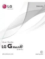 Preview for 1 page of LG G WatchR W110 User Manual