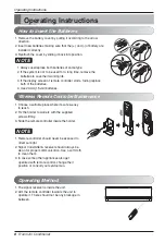 Preview for 8 page of LG G09LHK Owner'S Manual