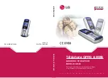 LG G1600 User Manual preview