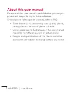 Preview for 4 page of LG G2x P999 User Manual