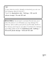 Preview for 25 page of LG G2x P999 User Manual