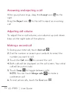 Preview for 42 page of LG G2x P999 User Manual